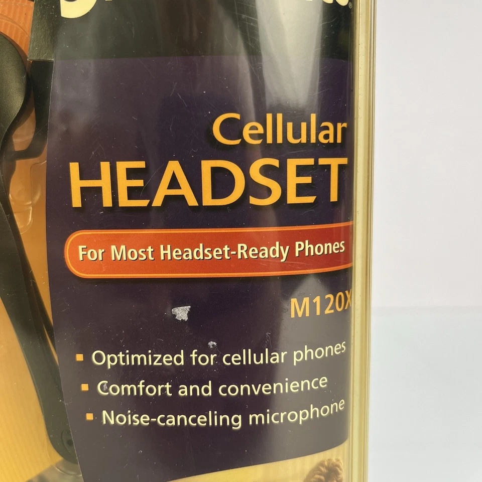 Plantronics Cellular headset M120X  2.5 MM Headset Jack - Image 2 of 4