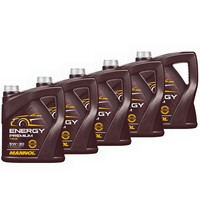 MotoröL ÖL Mannol Energy Premium 5W-30 API SN 5 X 4 Liter FüR Toyota Volvo VW