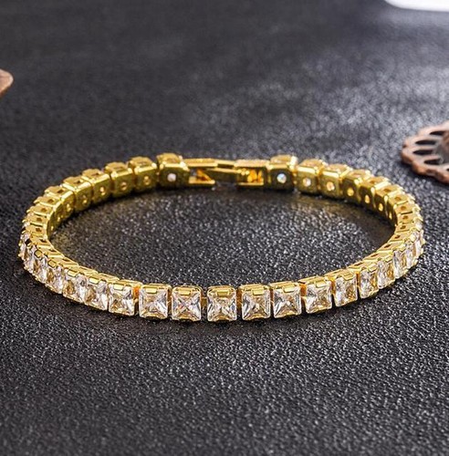 Bracciale Tennis Vero Moissanite Donna Argento Sterling 925 Regalo di Natale Nuovo - Foto 16 di 21