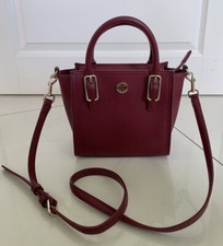 TOMMY HILFIGER Tasche Tote Bag Crossbody Handtasche Bordeauxrot NEUWERTIG