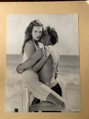 Original Pamela Hanson Malibu Beach, California 1987 Poster