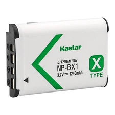 Kastar Li-ion Battery for Sony NP-BX1 NPBX1 Sony Cyber-Shot DSC-RX100 RX100 RX1