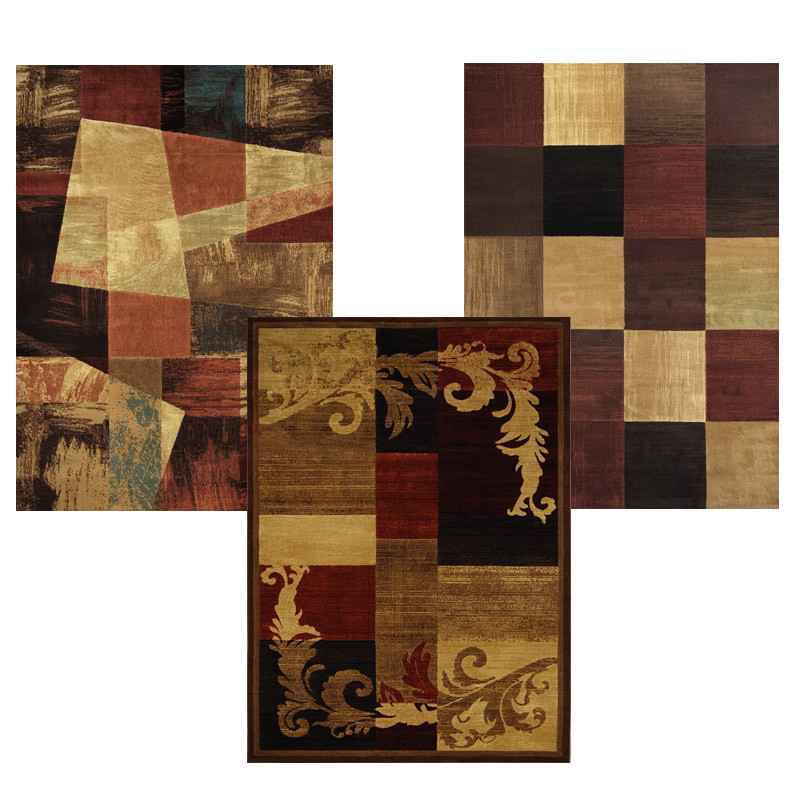 Modern Casual 8x11 Area Rug Large Contemporary Carpet - Actual 7