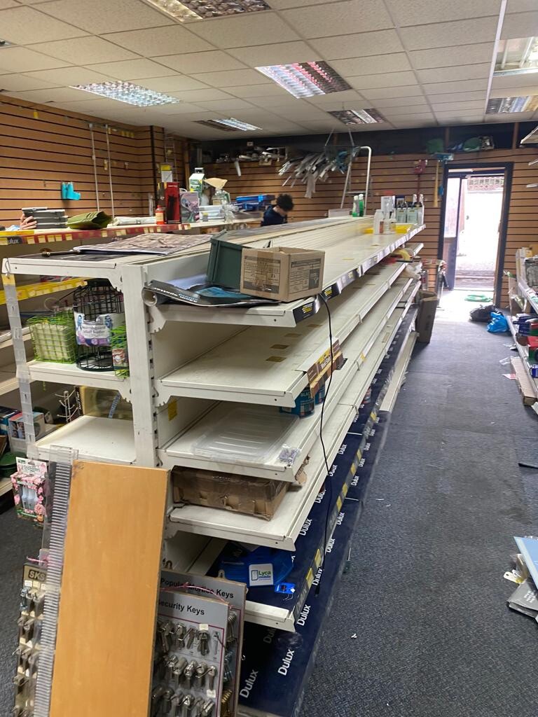 Tegometall heavy duty Shop Retail garage industrial shelving eBay