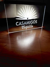 CASAMIGOS TEQUILA LED NEON WHITE LIGHT SIGN 8x12