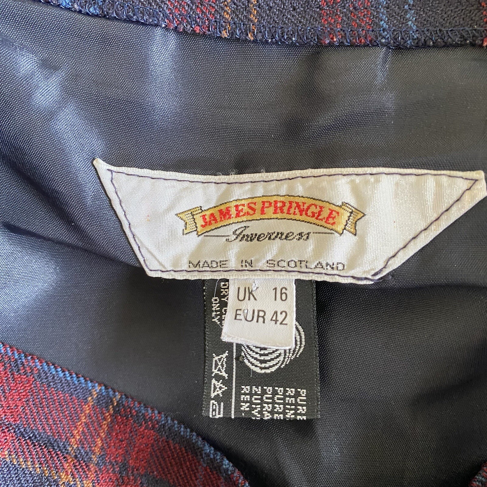 James Pringle Inverness Made in Scotland Pure New Woo… Gem