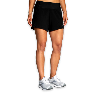 Brooks Chaser 5inch Short Women's Black Running Sport Short Shorts 221465001