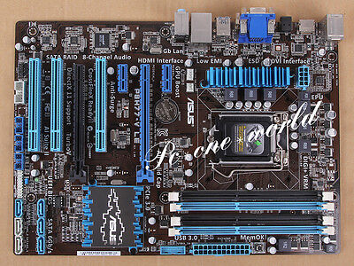 ASUS P8H77-V LE motherboard Socket LGA 1155 DDR3 Intel H77 100% working  610839185504 | eBay