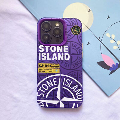 Stone Logo Silikon Hülle For iPhone 16 15 14 13 12 11 Plus Pro Max Case Taschen@