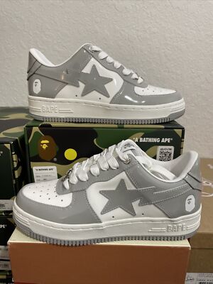 Grey Patent Bapesta Size 6 | eBay Grey Patent Bapesta Size 6 | eBay
