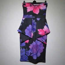 MissLook Fashion Floral Stylish Bodycon Party Dress Size 12