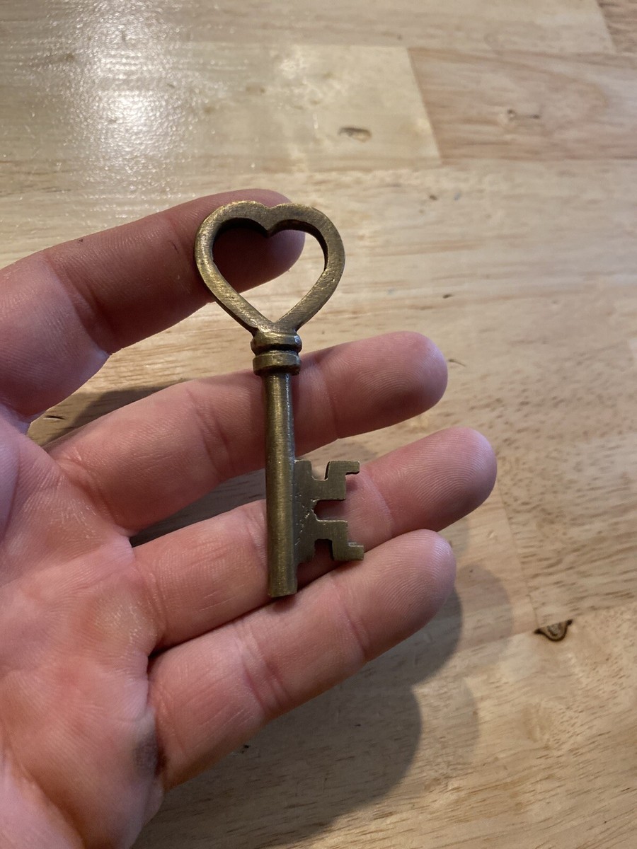 Chiave In Ottone Vintage - Italia - Foto 3