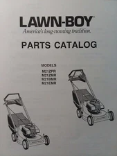 Lawn-Boy OMC Walk-Behind Rotary Mower Parts Manual M21ZPR M21ZMR M21BMR M21EMR