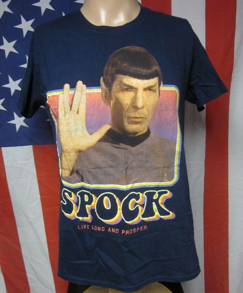 Mr spock t shirt 2025