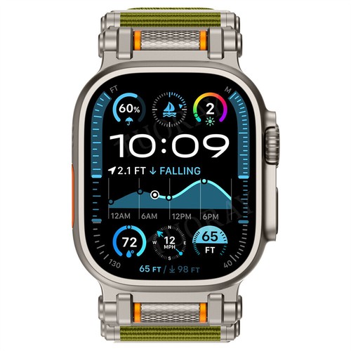 Correa de metal de nailon para Apple Watch iWatch Series 10 9 8 7 6 5 4 3 SE Ultra 2 - Imagen 80 de 80