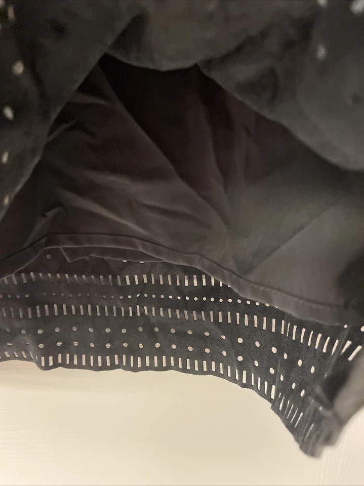 Женское платье-майка Jessica Simpson из искусственной замши размер 12 с высоким вырезом черное/темно-серое. - Изображение 2 из 4