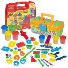 17 & 29 Piece Play Dough Tubs & Shapes Craft Set