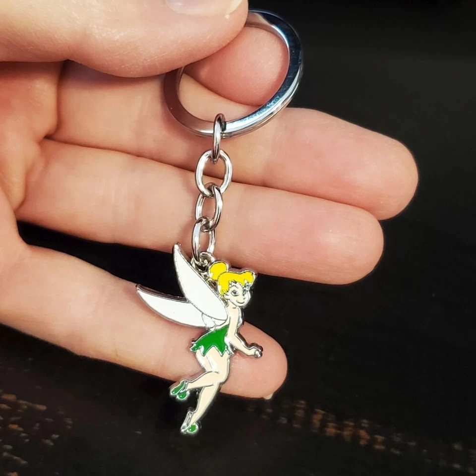 LLAVERO CAMPANA Dije HADA LLAVERO Bolso Dije Cartera Mochila Bolsa de Pañales Foto 4 de 4