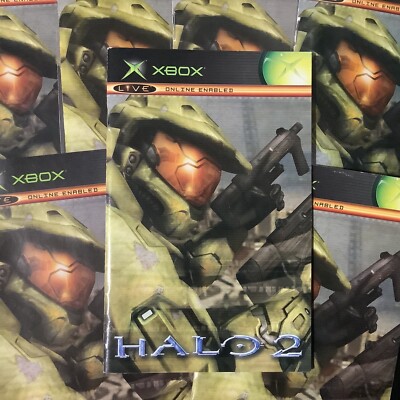 Halo 2 Microsoft XBOX Instruction Manual Only