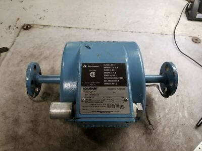 ROSEMOUNT 8701TSA005C1 MAGNETIC FLOWTUBE 1/2'' FLANGED 275 PSI EXPLOSION PROOF