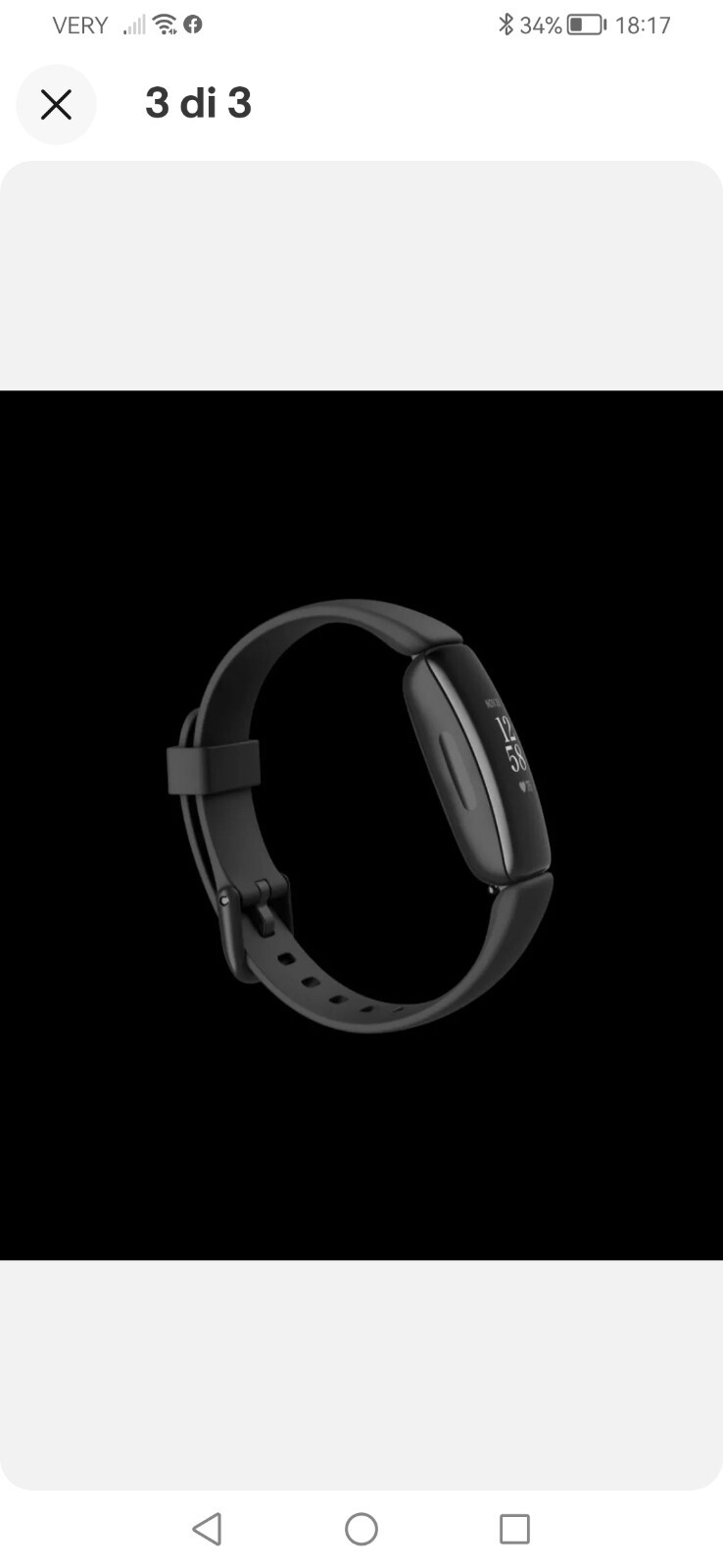 Fitbit Inspire 2 Tracker di attività - Nero