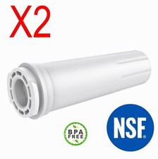 2x Fridge Waterfilter For Amana 8171788 E442BRXFDU E442BRXFDU4 RF522WDRUX1 E402B