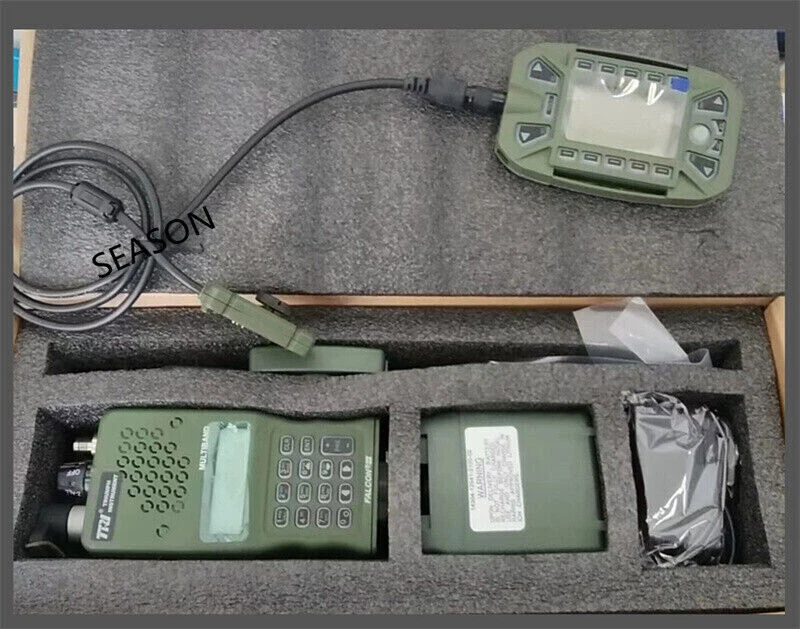 TRI AN/PRC-152 15W Hi Power 12.6V Multiband MBITR Radio with KDU Immediate Ship - Image 2 of 4