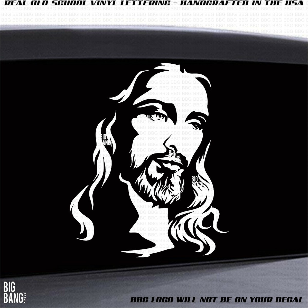 Jezus Stencil Gezicht