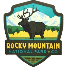 Rocky Mountain National Park sticker weatherproof bumper vinyl decal