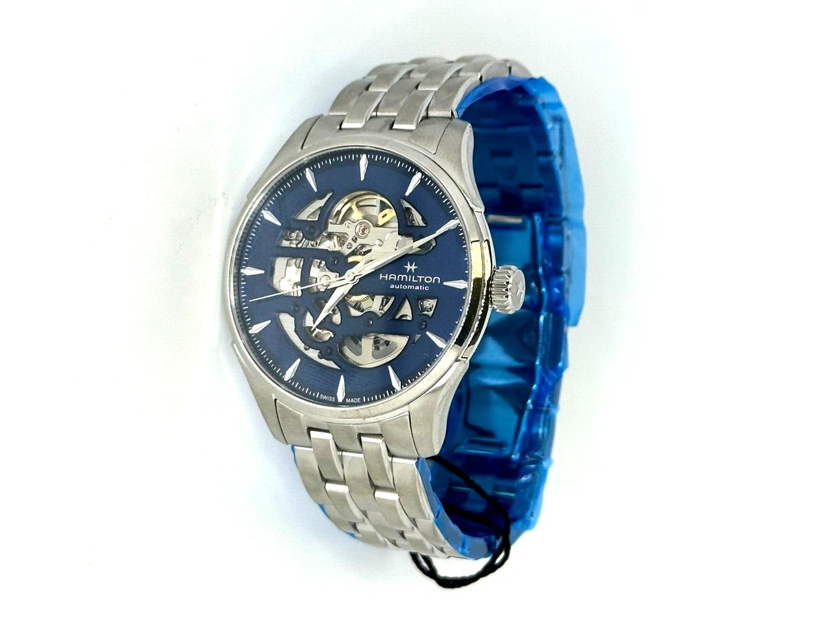 Hamilton Jazzmaster Open Heart Exhibition H42535141 Watch New In