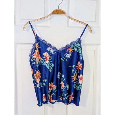 INC Intimates Cami Top Floral Lace Trim Sleeveless XS NWT | eBay