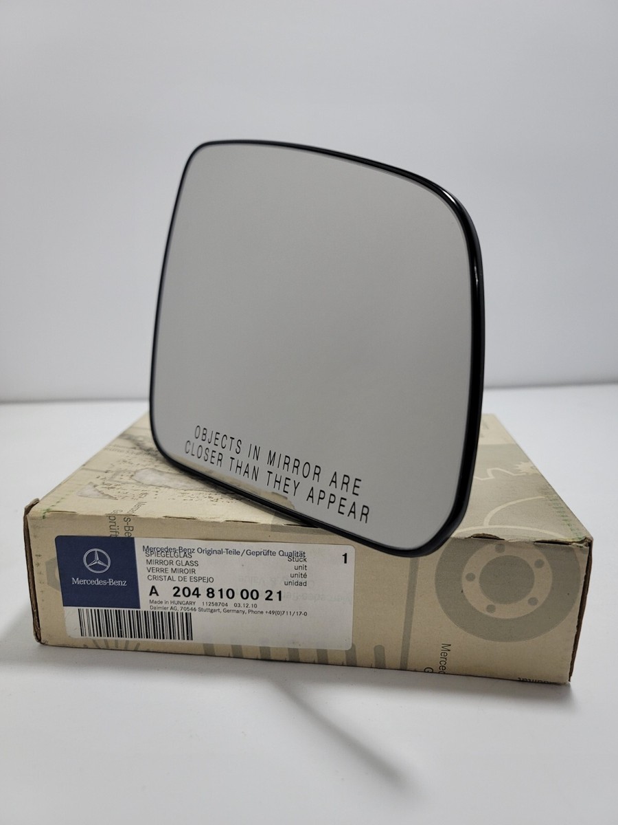NEW GENUINE MERCEDES-BENZ W204 RIGHT SIDE MIRROR GLASS A2048100021