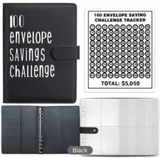 100 Envelopes Saving Challenge Money Budget Binder Savings Challenge Book