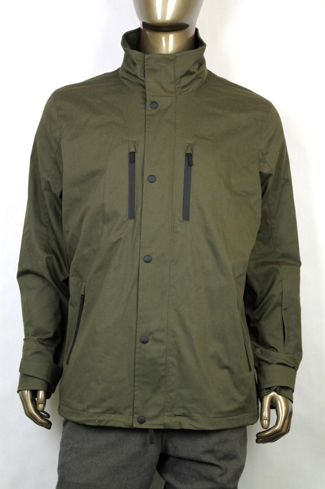 Nuova Giacca Cappuccio Gucci con Fodera Staccabile Viaggio Collection Verde 304835 3358