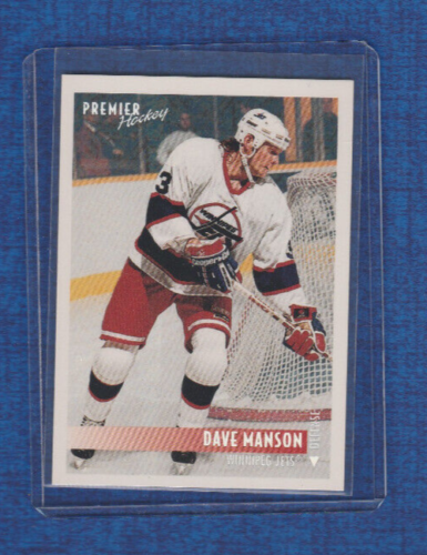1994-95 Topps Premier Hockey Special Effects # 121 Dave Manson - Picture 1 of 2