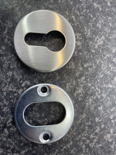Piastra serratura porta profilo euro standard coperchio foro chiave di qualità 50 mm/2" - Foto 2 di 2