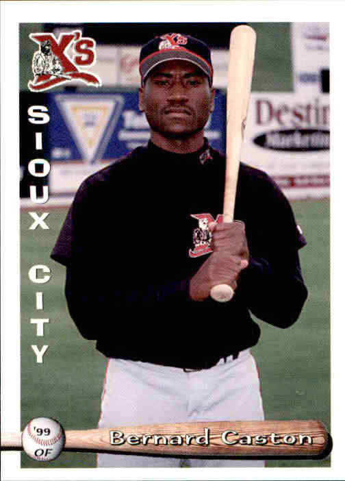 1999 Sioux City Explorers Grandstand #2 Bernard Caston San