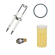 Wartungsset für Buderus Blaubrenner Ölbrenner BE 1.1 und 1.2 bis 21 kW