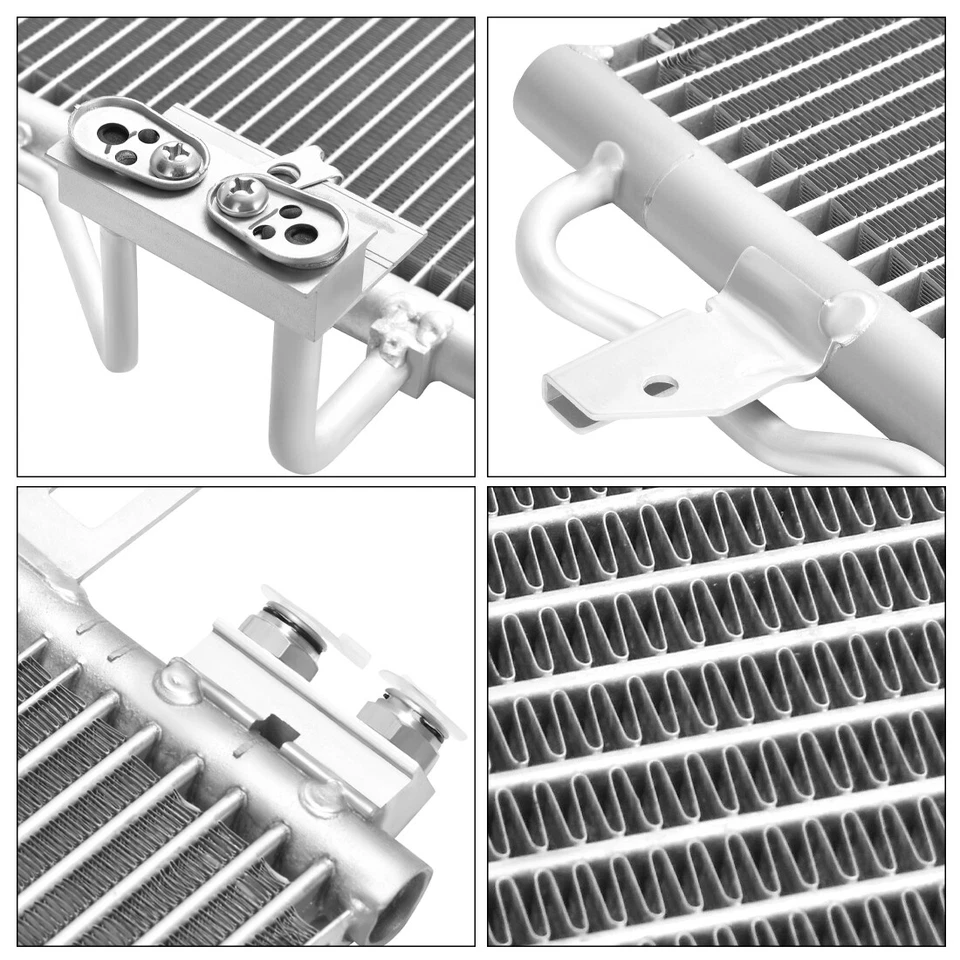 Condensador de CA para Chrysler Town & Country 2008-2016 Dodge Grand Caravan 2008-2020 Foto 2 de 4