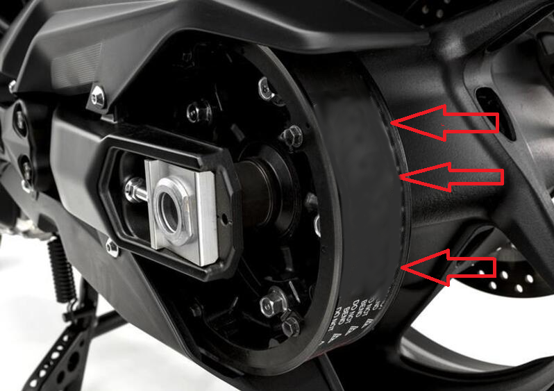 Cinghia Motore Scooter 2T 4T Cinghia Trasmissione Per Scooter Kymco - 738x18x28 Per Super 8, Super 9, Agility 50 2T E 4T Cinghia Per Kymco Super 8 Super 9