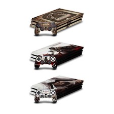 OFFICIAL ASSASSIN'S CREED II GRAPHICS VINYL SKIN DECAL FOR SONY PS4 PRO BUNDLE
