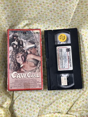 Cave Girl VHS Daniel Roebuck Cindy Ann Thompson Darren Young Saba Moor 1985