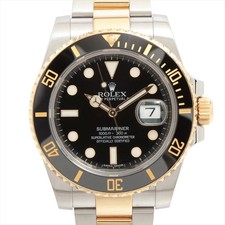 Rolex Rolex SUBMARINER DATE 116613LN SS×YG SS×YG AT black dial