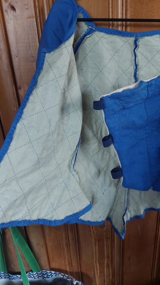 women's 18th century short gown, French and Indian, Rev war - Image 3 of 4