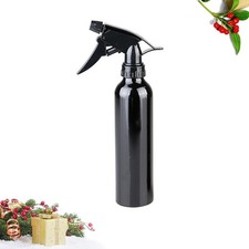 250 ML Hand Pump Sprayer Metal Bottle Black Aluminum Bottles Dark