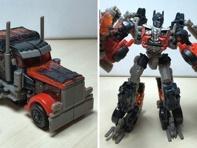 Transformers MechTech  FIREBURST OPTIMUS PRIME | ca. 2011  | inkl. Anleitung