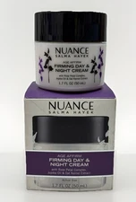 nuance salma hayek age affirm firming day/night cream 1.7oz scuffed box
