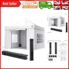Heavy Duty 3x3m Waterproof Gazebo with Removable Side Walls, Pop Up Party Ten...