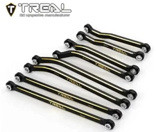 TREAL TRX 4m High Trail High Clearance Link Kit Upper & Lower Brass
