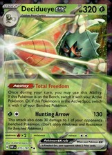 decidueye pokemon card price Pokemon, Sun&Moon, GX 12/149, Mint, New Evolves from Dartrix Type Decidueye GX SM Black Star